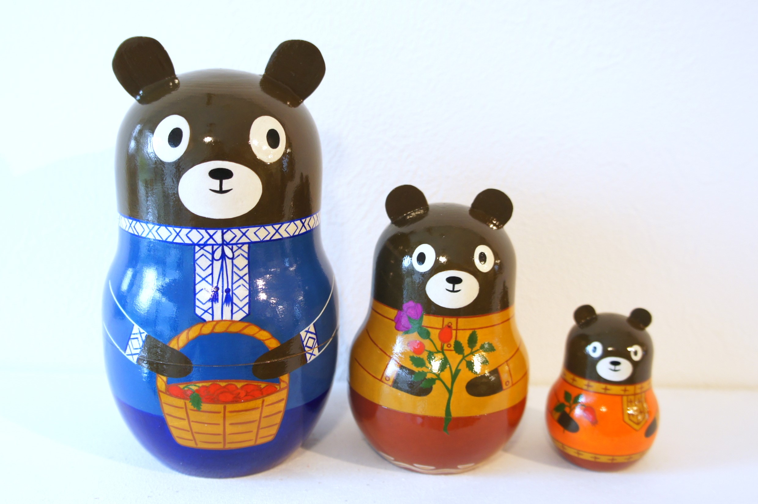 イリーナ・ヴァトゥルーシキナ作マトリョーシカ【春の喜び