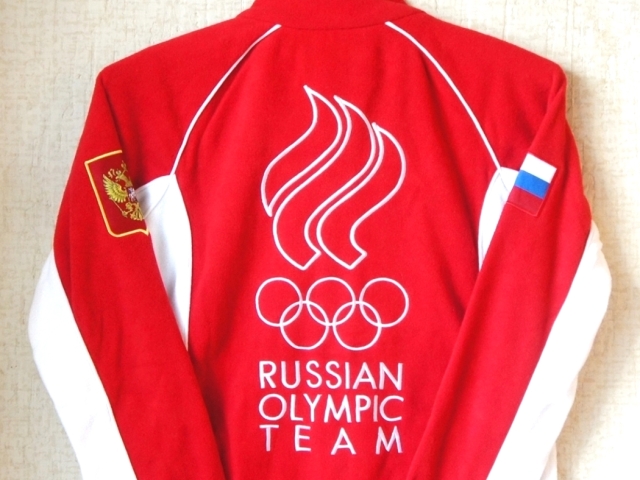 【予約販売】Bosco sport(ボスコスポーツ)　ソチ五輪・ロシア代表選手団　公式ユニフォーム上着＜RU/レッド＞　女性用　【送料無料】