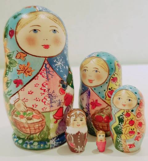 お客様からのお写真 ロシアと日本の工芸 雑貨 リャビーナryabina 公式 マトリョーシカ販売 通販