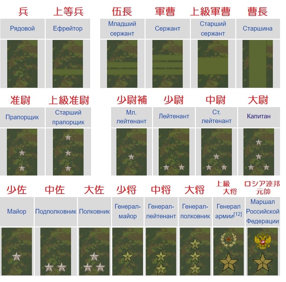 ロシア軍 陸軍 上級大将 階級章 rus33.jpg